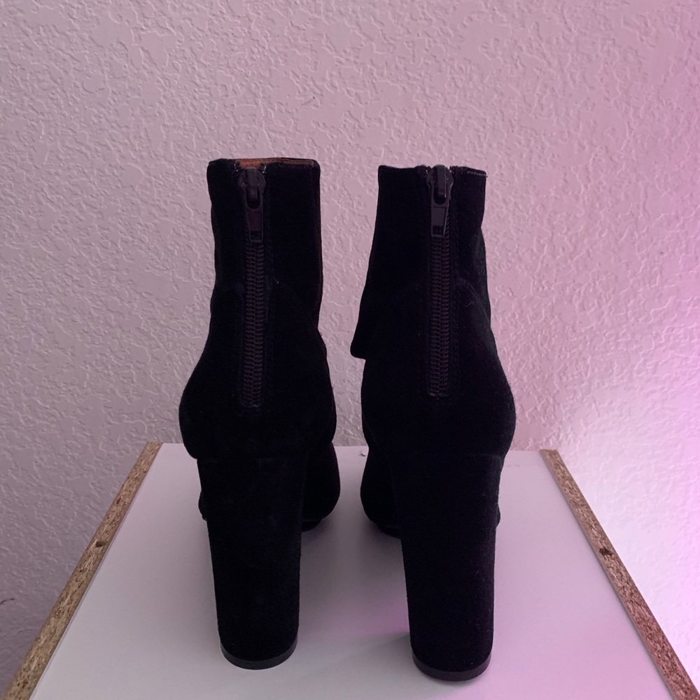Jeffrey Campbell Black Suede Heels - Picture 3 of 4